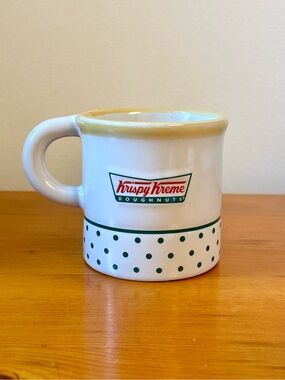 2000s Krispy Kreme Doughnut Surprise Ceramic Coffee Mug